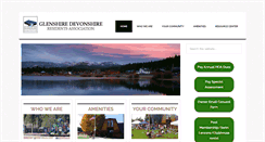 Desktop Screenshot of glenshiredevonshire.com
