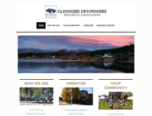 Tablet Screenshot of glenshiredevonshire.com